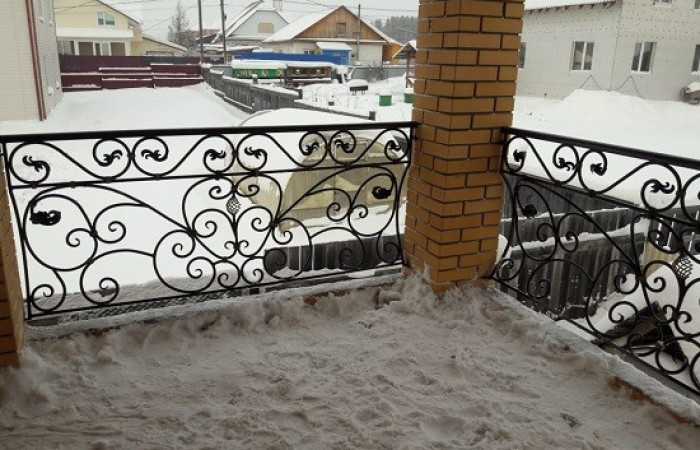 Кованые перила Томск