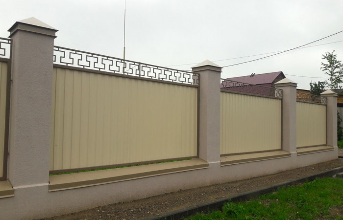 Забор с ковкой Томск